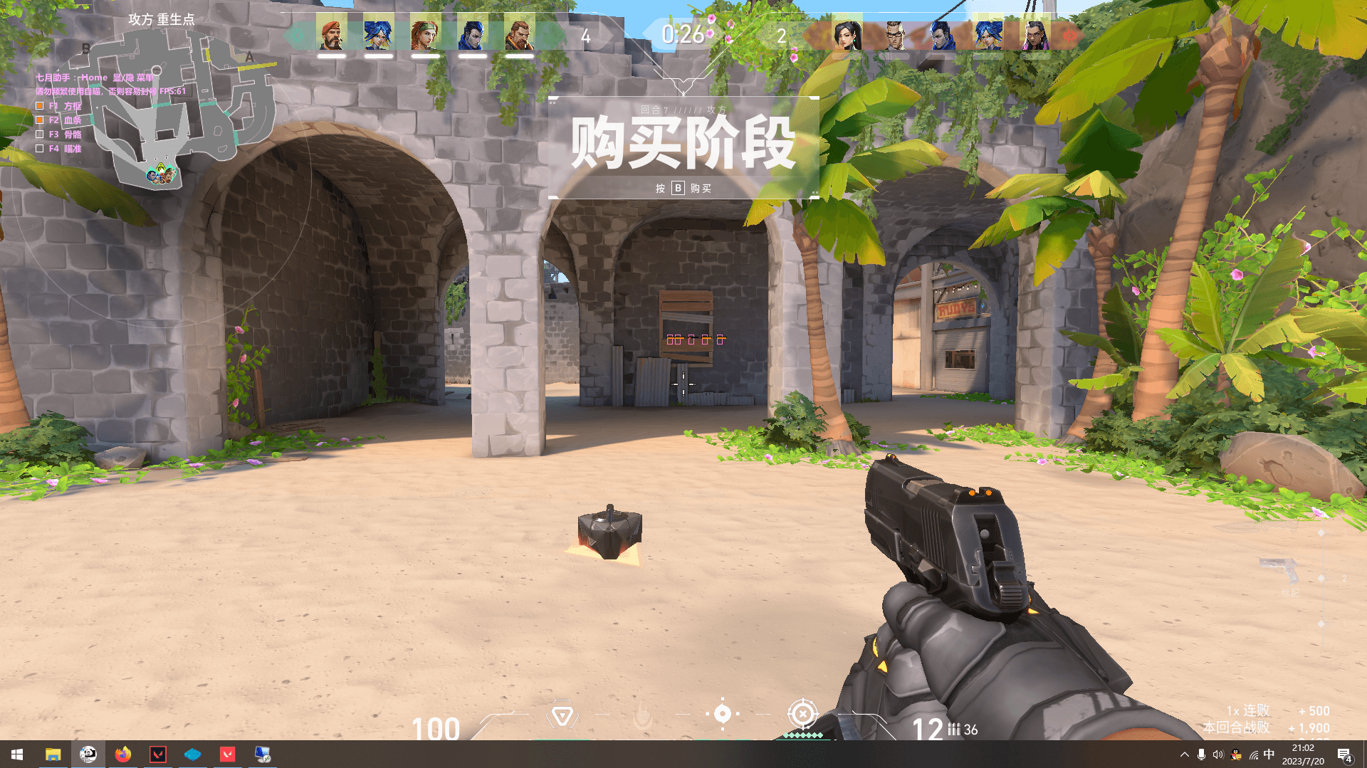 瓦洛兰特七月 - 透视助手